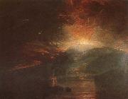 Joseph Mallord William Turner Volcano erupt oil painting picture wholesale
